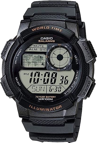 Amazon co jp CASIO カシオ 腕時計 デジタル AE 1000W 1A メンズ 海外モデル 逆輸入品 ファッション