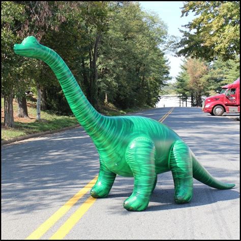 Inflatable Lifelike Inch Long Brachiosaurus Jc Di Brac Cozydays