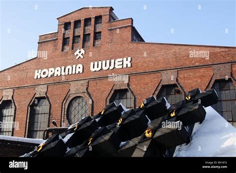 Memorial of the 9 victims of massacre in December 16, 1981. Coal mine