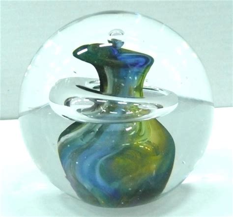 Decorative Glass Paperweights By Jablonski