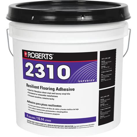 I suggest you use cement board instead of wood as an underlayment if the surface is flat. Roberts 4 Gal. Premium Fiberglass and Luxury Vinyl Tile ...