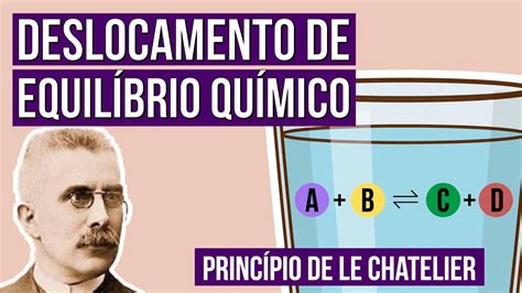 DESLOCAMENTO DE EQUILÍBRIO QUÍMICO princípio de Le Chatelier Química