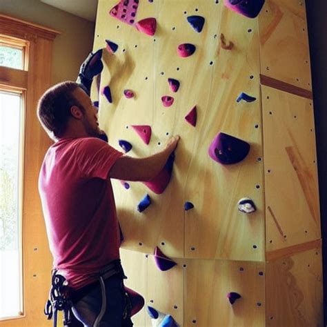 How To Build A Climbing Wall At Home