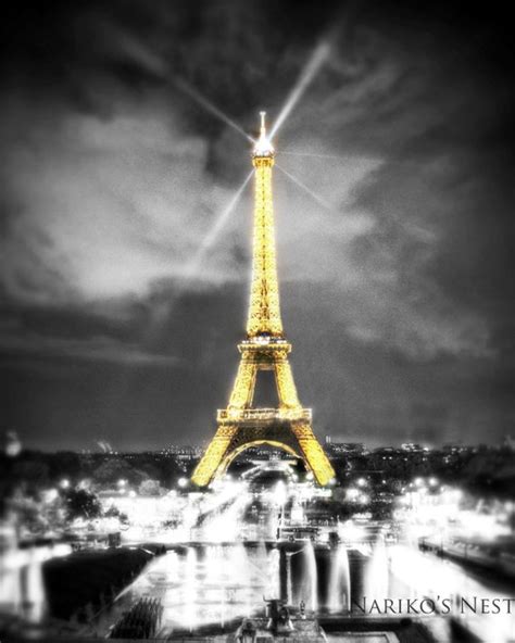 Items Similar To Eiffel Tower Paris France 8x10 Hdr Bw Original