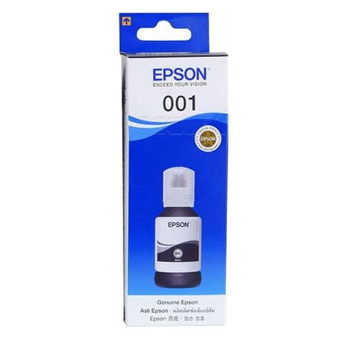 epson 001 black ink bottle 127ml 100 genuine epson ink my