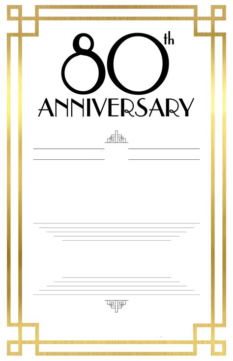 Free printable template some bunny is one birthday invitation looks attractive with a beautiful flower garland. Free Printable 80th Birthday Invitations - Bagvania FREE ...