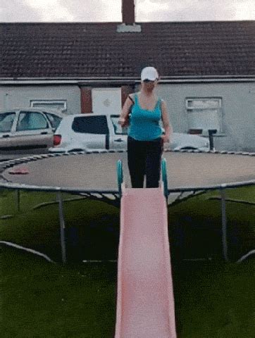 Trampoline Fail GIFs Find Share On GIPHY
