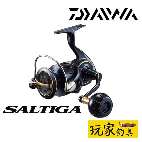 玩家釣具DAIWA 23 SALTIGA 頂級 捲線器 4000型 5000型 6000型 蝦皮購物