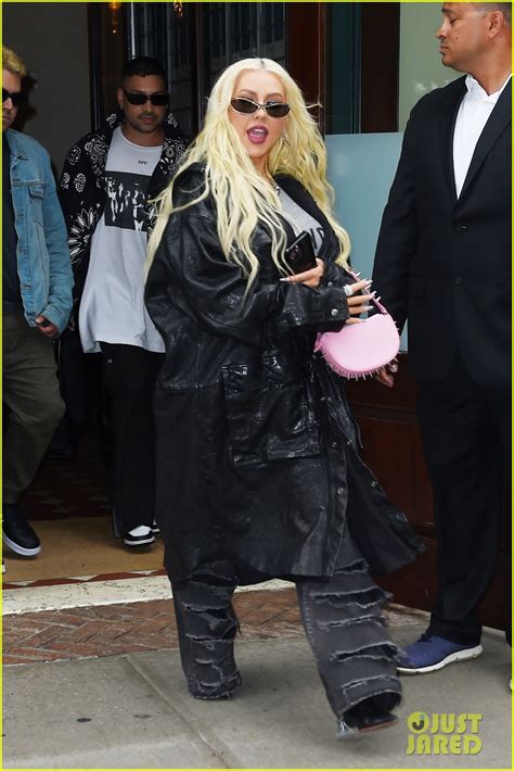 Christina Aguilera Steps Out In New York City Ahead Of Pride Weekend