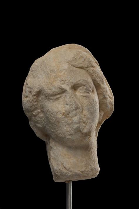 Unfinished Head Of A Female Statue Acropolis Museum Official Website