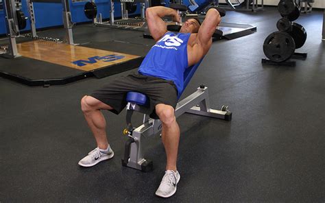 Two Arm Dumbbell Overhead Tricep Extension