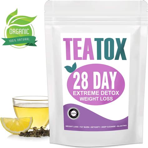 Minch Detox Tea Natural Organic Weight Loss Tea 28 Tea Bag