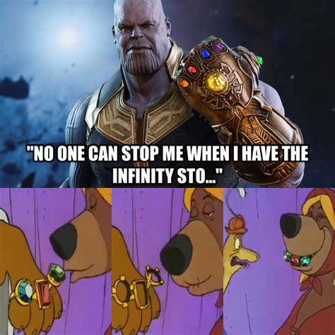 Thanos Never Even Saw It Coming Zoom Meme Coming Thanos