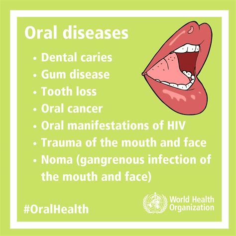 Types Of Oral Diseases
