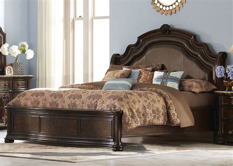 High end solid wood bedroom sets. burl wood high end bedroom sets - Google Search | Platform ...