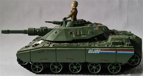 Gi Joe Mobat Motorized Battle Tank Incompleet Old School Toys