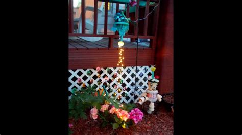 Diy How To String Solar Fairy Lights Into A Watering Can