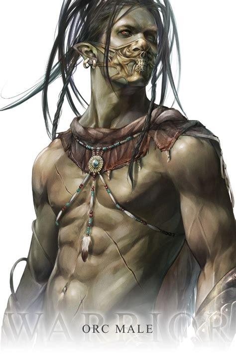 Orc Male Warrior By Saerevirth On Deviantart