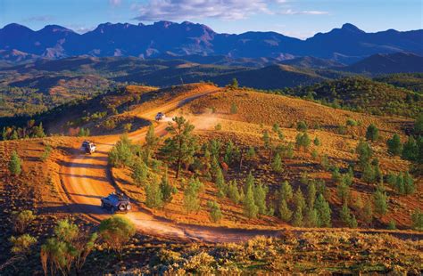 South australia (abbreviated as sa) is a state in the southern central part of australia. Flinders Ranges and Outback