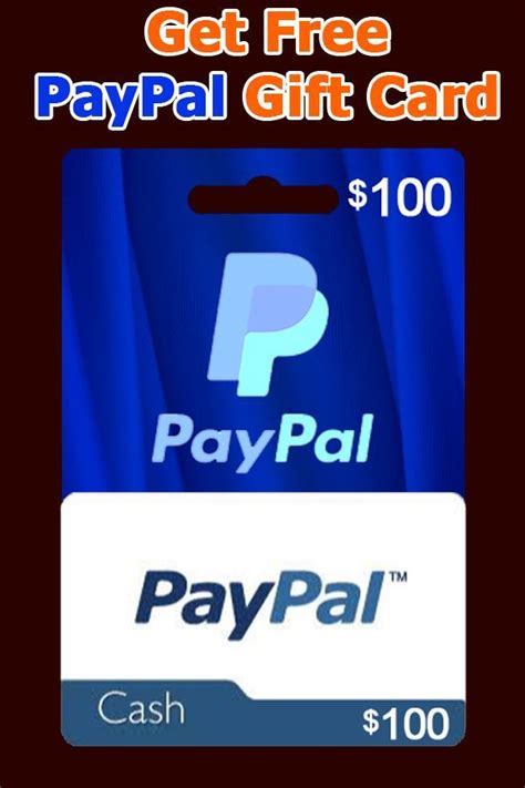 Maybe you would like to learn more about one of these? Get $100 PayPal e-Gift Card - PayPal eGift Cards is a fast and easy way to send digital gift ...