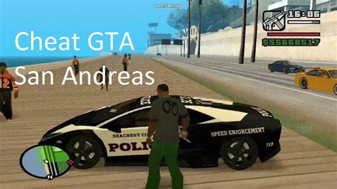 Cheat Code Gta San Andreas Sous Android Youtube