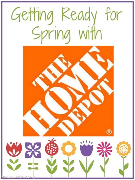 Get Ready For Spring With The Home Depot Garden Club Mad In Crafts