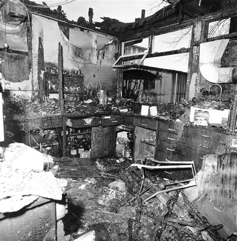 Laboratory Destroyed By Fire 1968 Stock Image T6640303 Science