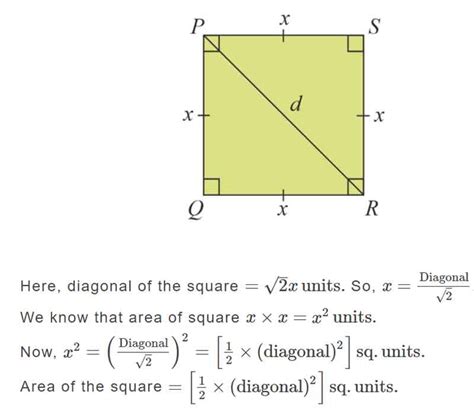Diagonal Of A Square Formula Trung TÂm Gia SƯ TÂm TÀi ĐỨc Hotline