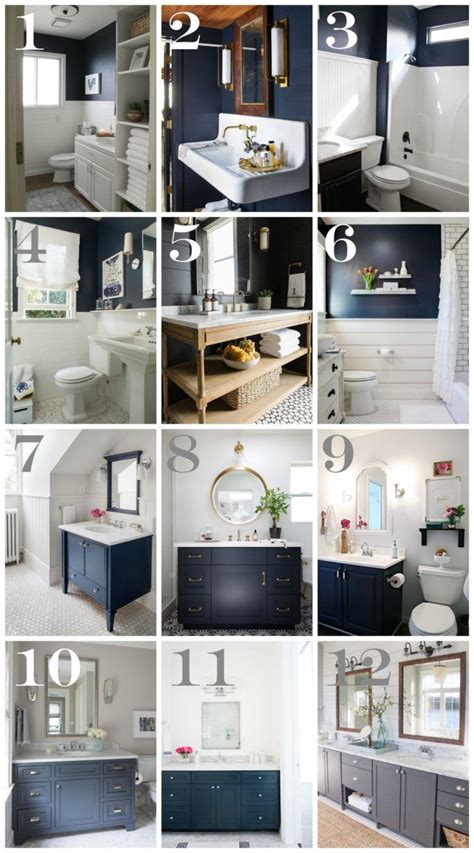 Navy Blue Bathroom Design Ideas Best Home Design Ideas