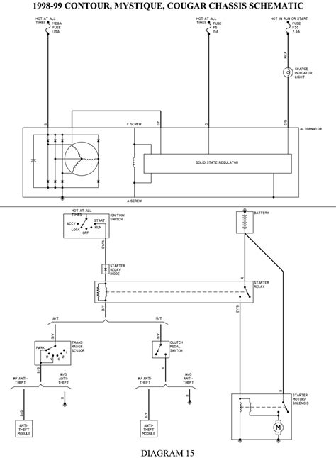 Mercury Villager Wiring Diagrams