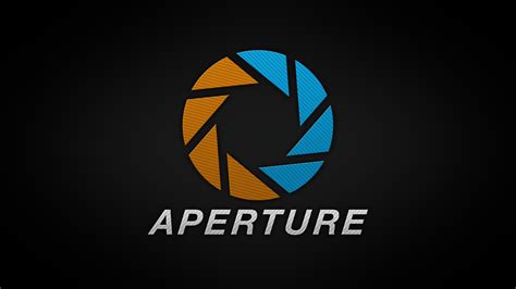 Aperture Logo Aperture Laboratories Fictional Logo Hd Wallpaper