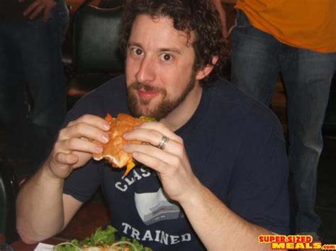 Soaterigling Fat Guy Eating Cheeseburger