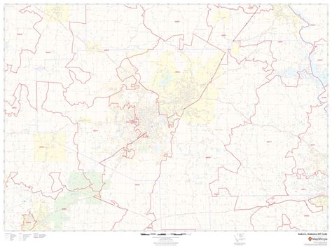 Auburn Al Zip Code Map