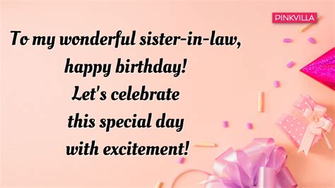 165 Birthday Wishes For Sister In Law To Make Her Day Special Pinkvilla