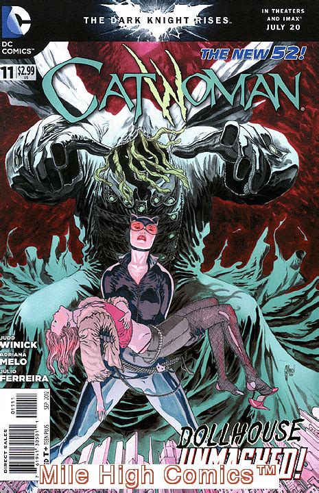 Catwoman 2011 Series Dc New52 11 Very Good Comics Book Comic