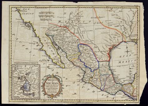 Mexico Or New Spain In Which The Motions Of Cortes May Be Traced