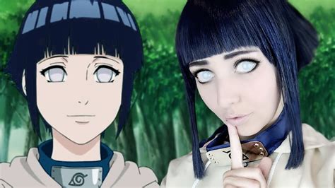 Hinata Hyuga Cosplay Makeup Tutorial Naruto ヒナタうずまき Youtube