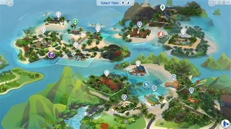 Sulani Realistic Map Override By Onversersims The Sims 4 Catalog