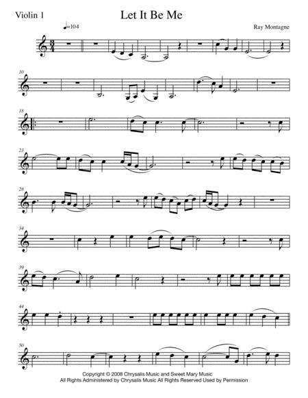 Find your perfect arrangement and access a variety of transpositions so you lyrics begin: Let It Be Me Sheet Music PDF Download - coolsheetmusic.com