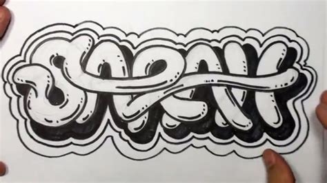 How To Draw Graffiti Letters Write Sarah In Cool Letters Videos For