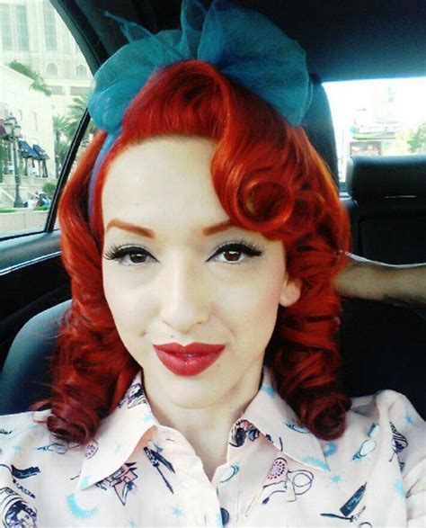 Pinup Doll Ashley Marie Vintage Hairstyles Retro Hairstyles Womens Hairstyles
