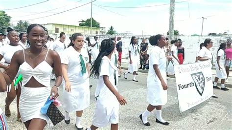 Belize Independence Day Uniform Parade Part 2 Belize Patriotic Youtube