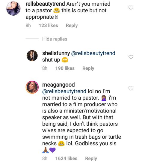 Check Out Meagan Good S Epic Response To Follower Who Criticized Her For Wearing A Bikini