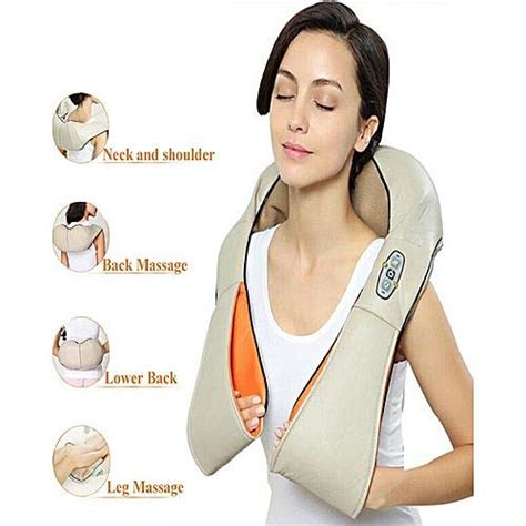 Massage Cervical Shawl Shiatsu Kneading Massager And Heating Neck Shoulder Back Electric Thigh