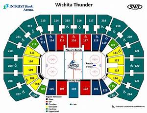 Wichita Thunder Vs Rapid City Intrust Bank Arena