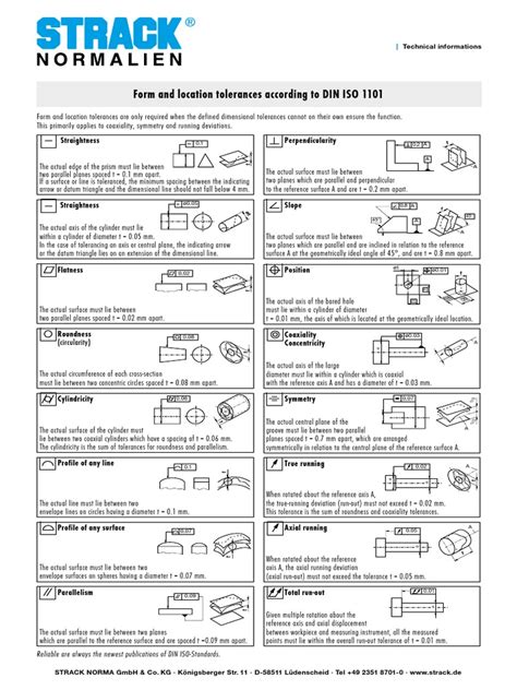 Din Iso 1101pdf Engineering Tolerance Geometry