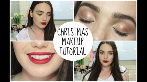 Festive Makeup Tutorial Perfect For Christmas Day 🎅🏼 Youtube