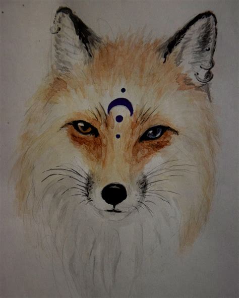 Moon Fox By Miraelfae On Deviantart