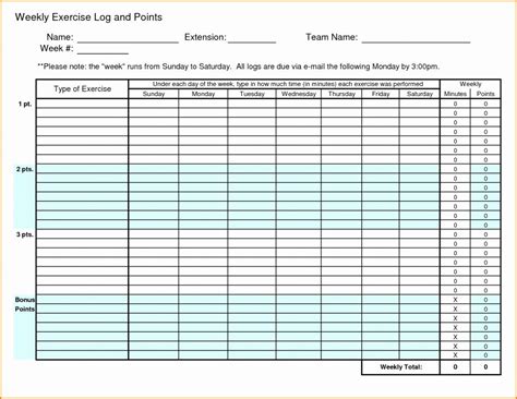 The excel template builder facilitates template design by automating the insertion of simple mappings, providing preview functionality, and enabling direct connection to the bi publisher server. Exercise Spreadsheet Printable Spreadshee exercise spreadsheet excel. exercise tracker ...