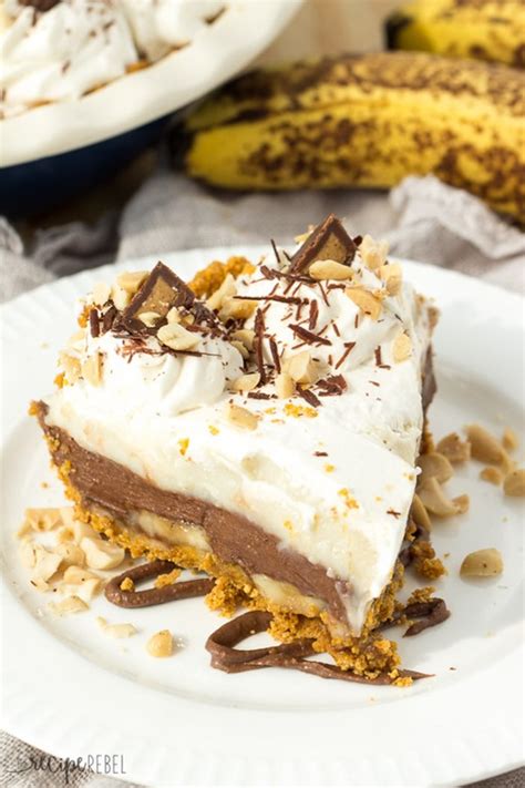The creamy layers in this chocolate peanut butter pie will have you reaching for another slice. 25+ No Bake Dessert Recipes